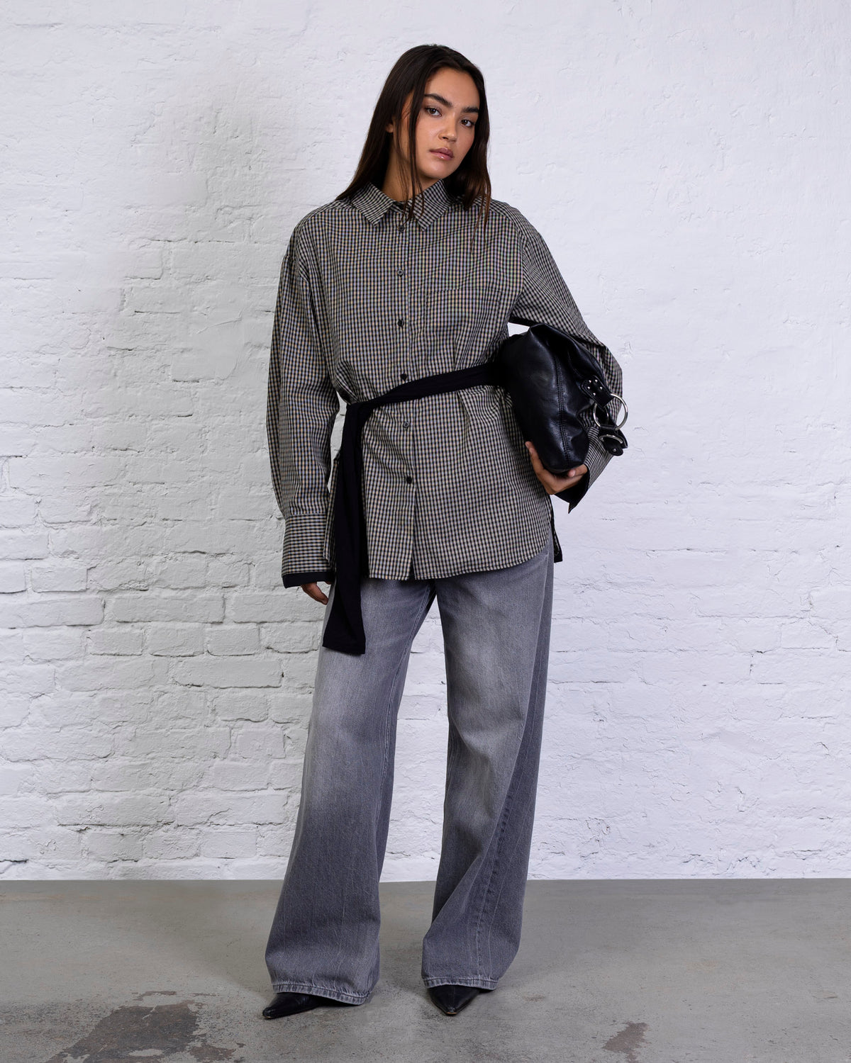 Kariertes Oversize Hemd