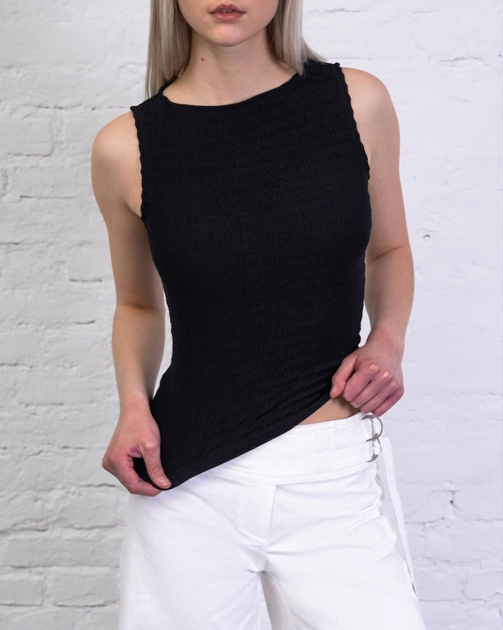 Top in Knitteroptik