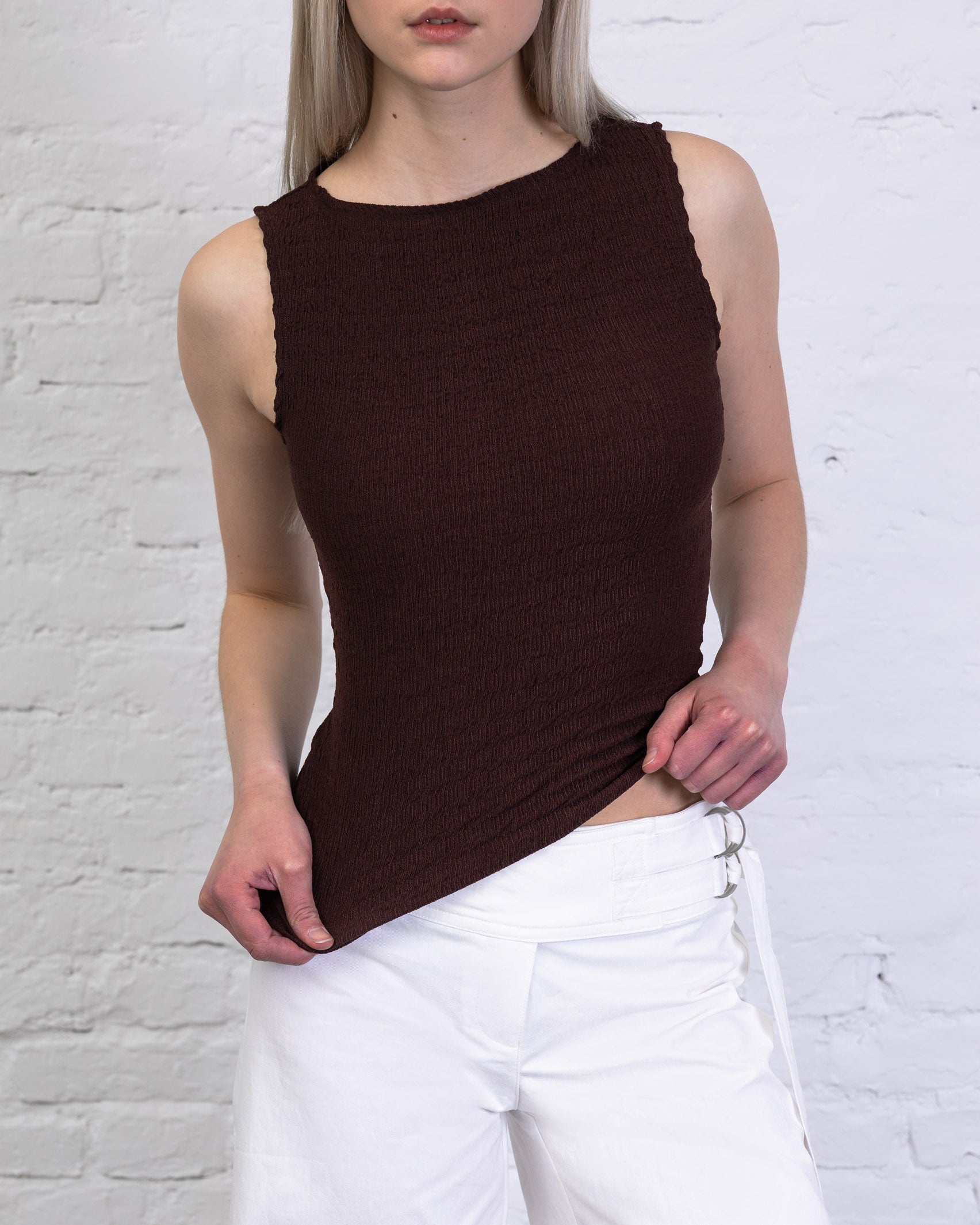Top in Knitteroptik