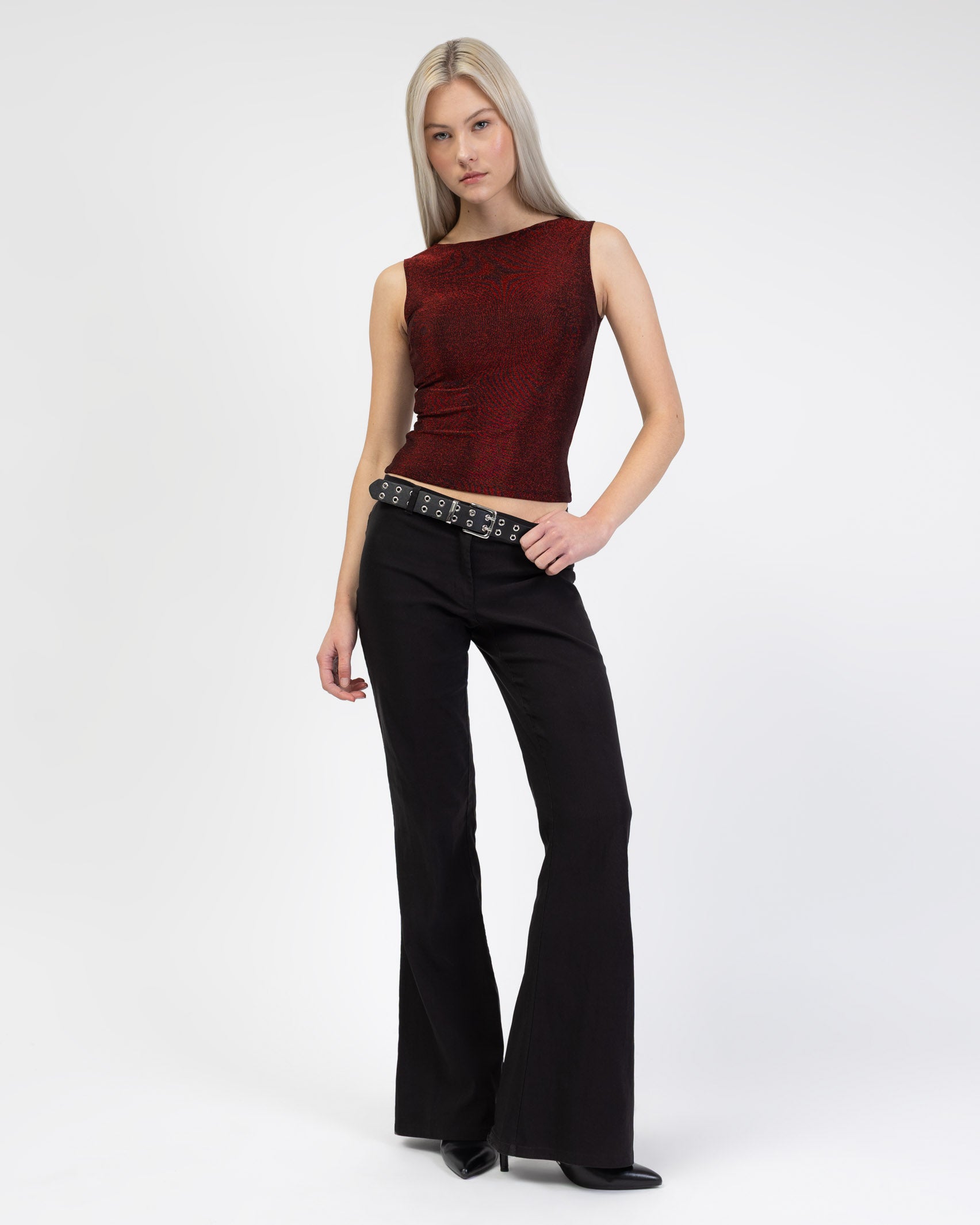 Top mit Glitzer