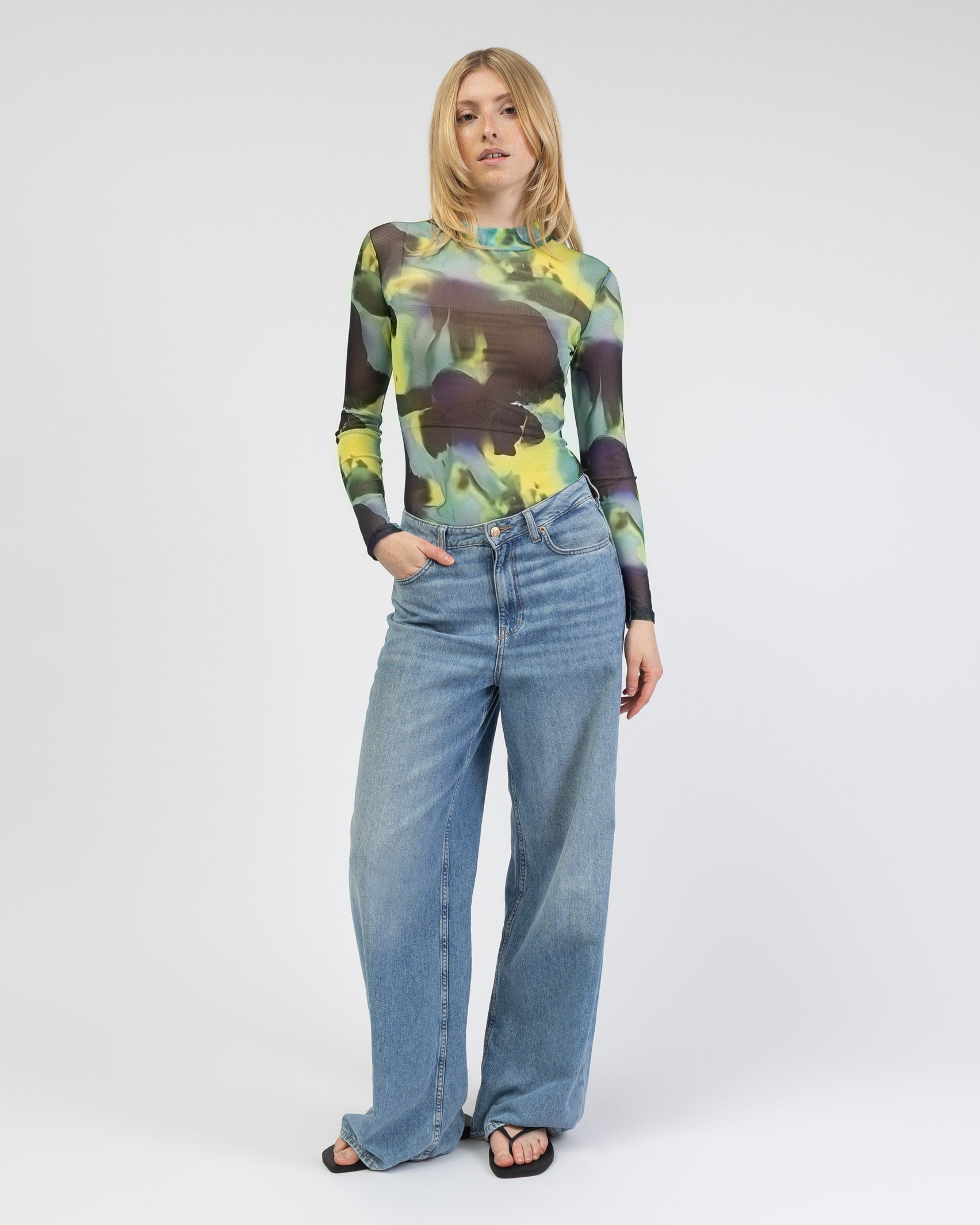 Body mit Neonprint