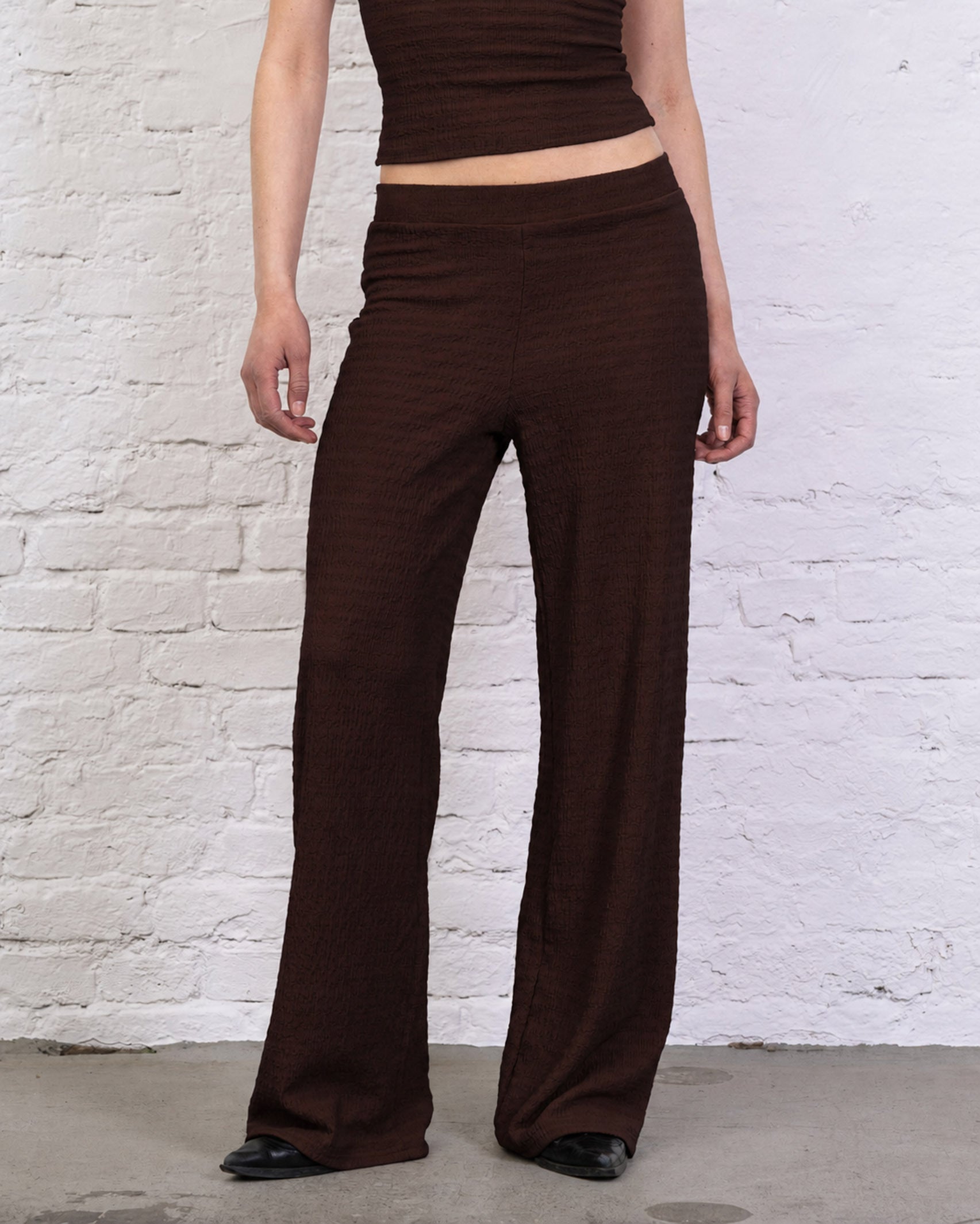 Hose in Knitteroptik