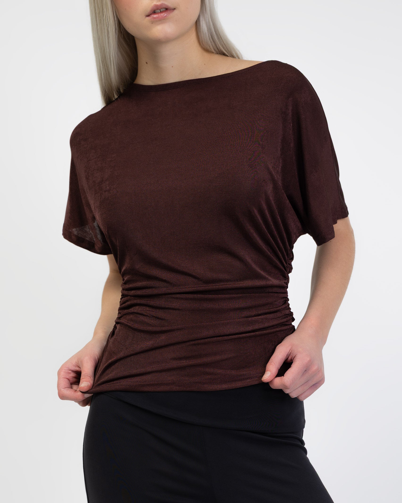 Schimmerndes Shirt