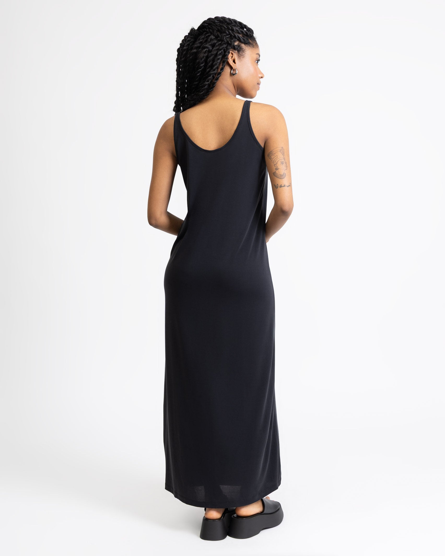 Weiches, luftiges Maxikleid