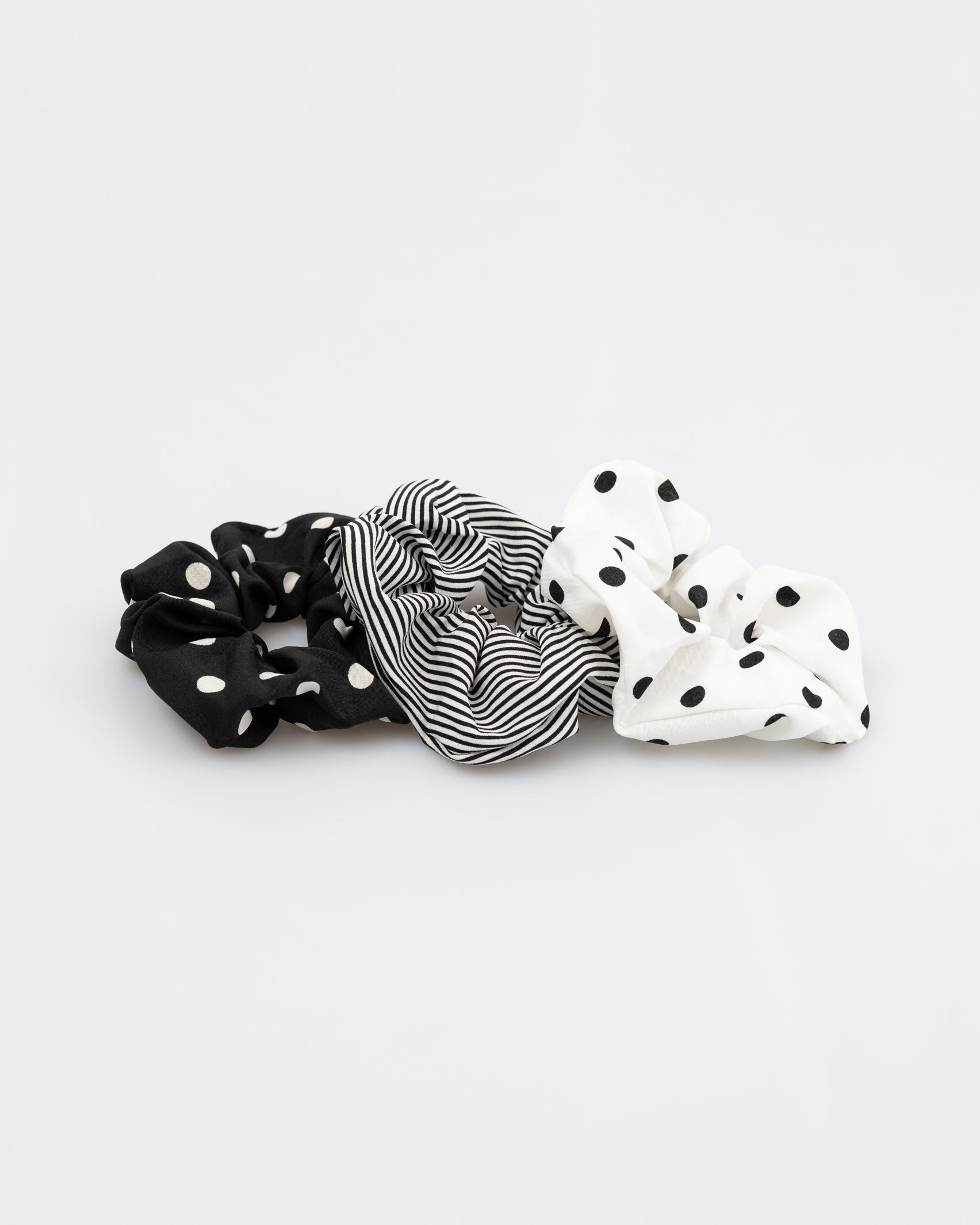 Scrunchie mit Streifenprint
