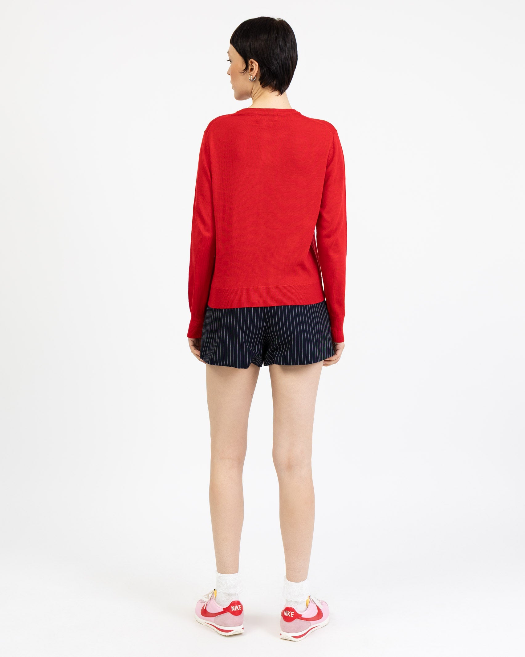 Basic Strickjacke