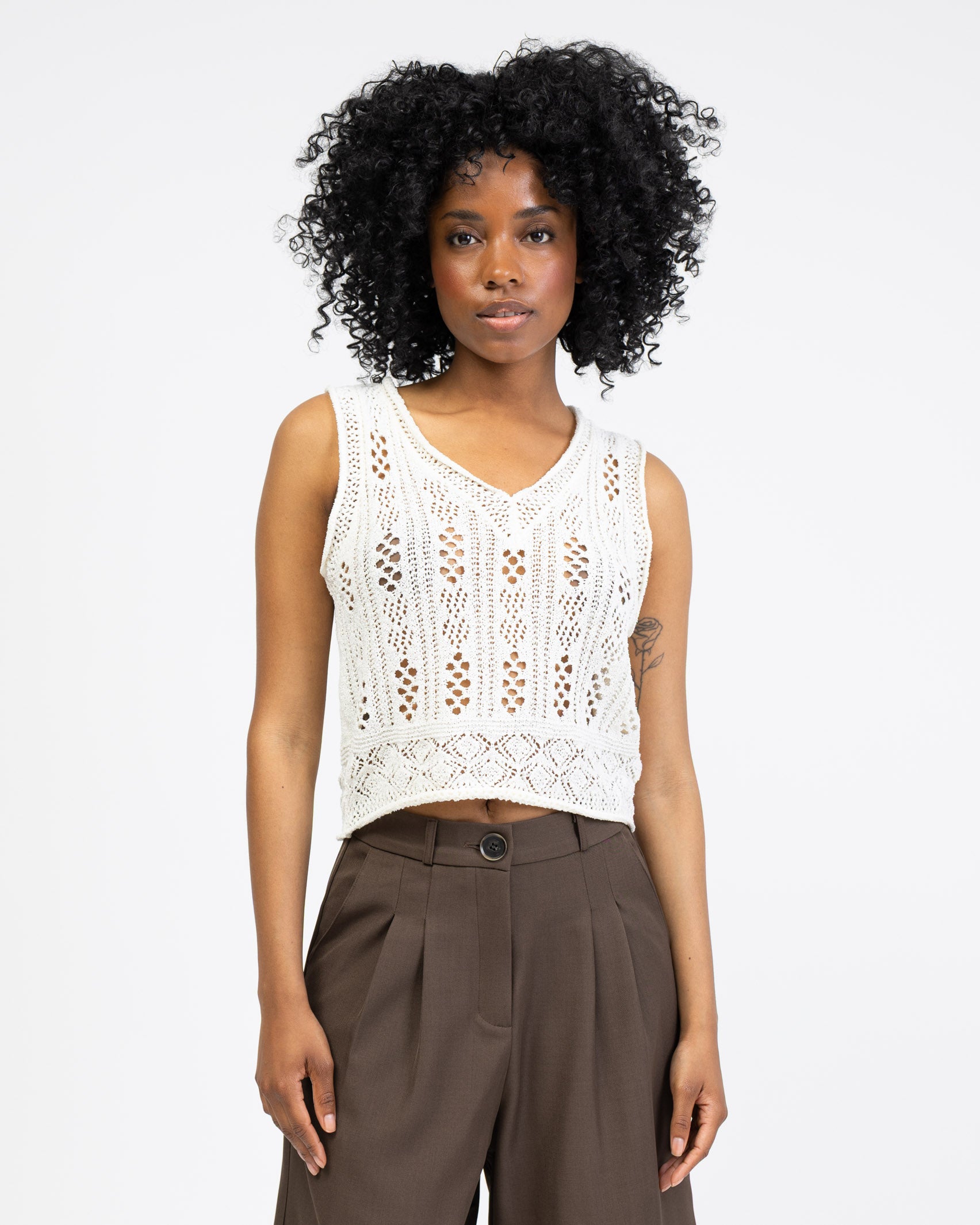 Sommerliches Stricktop