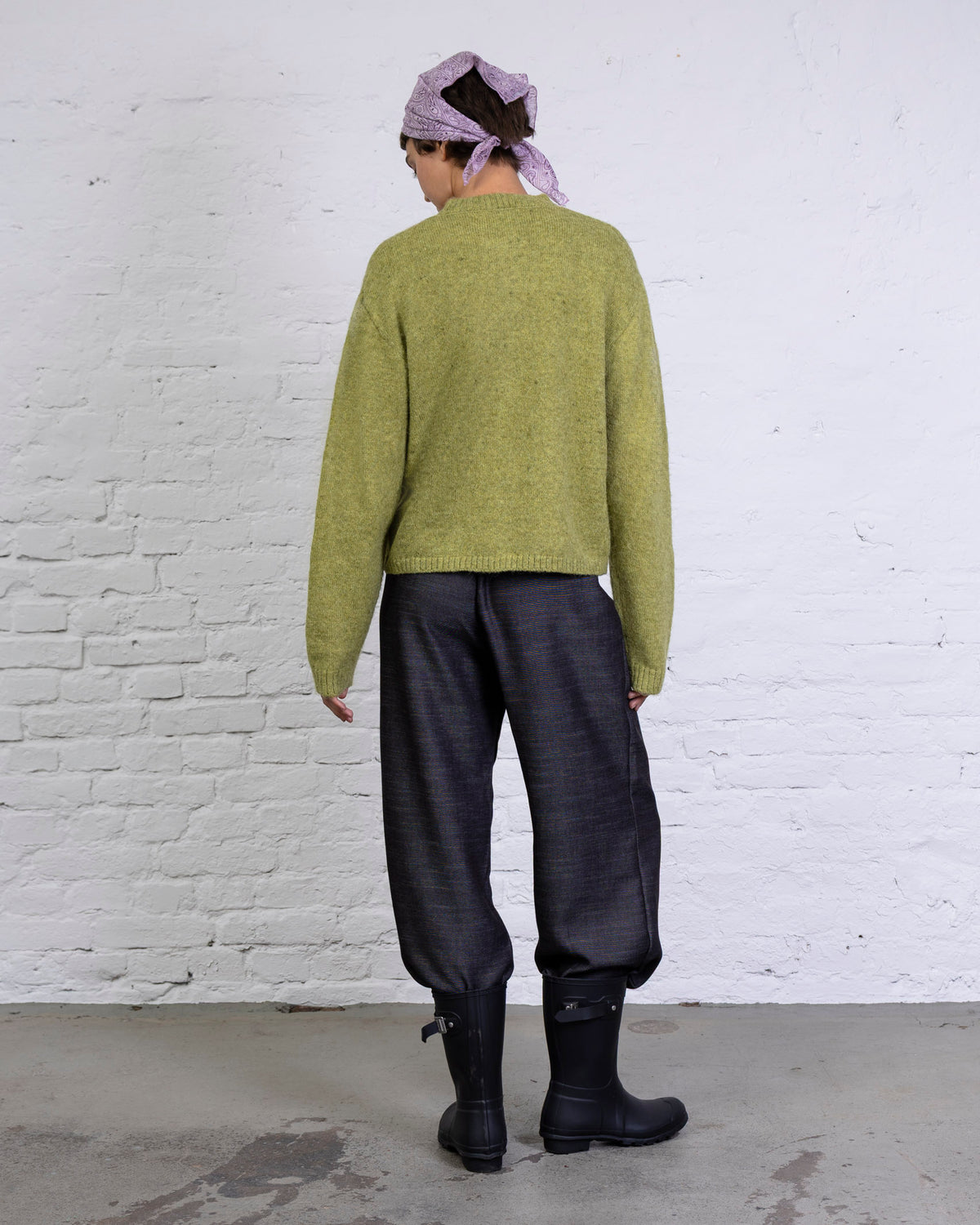 Strickjacke mit Rundhalsausschnitt
