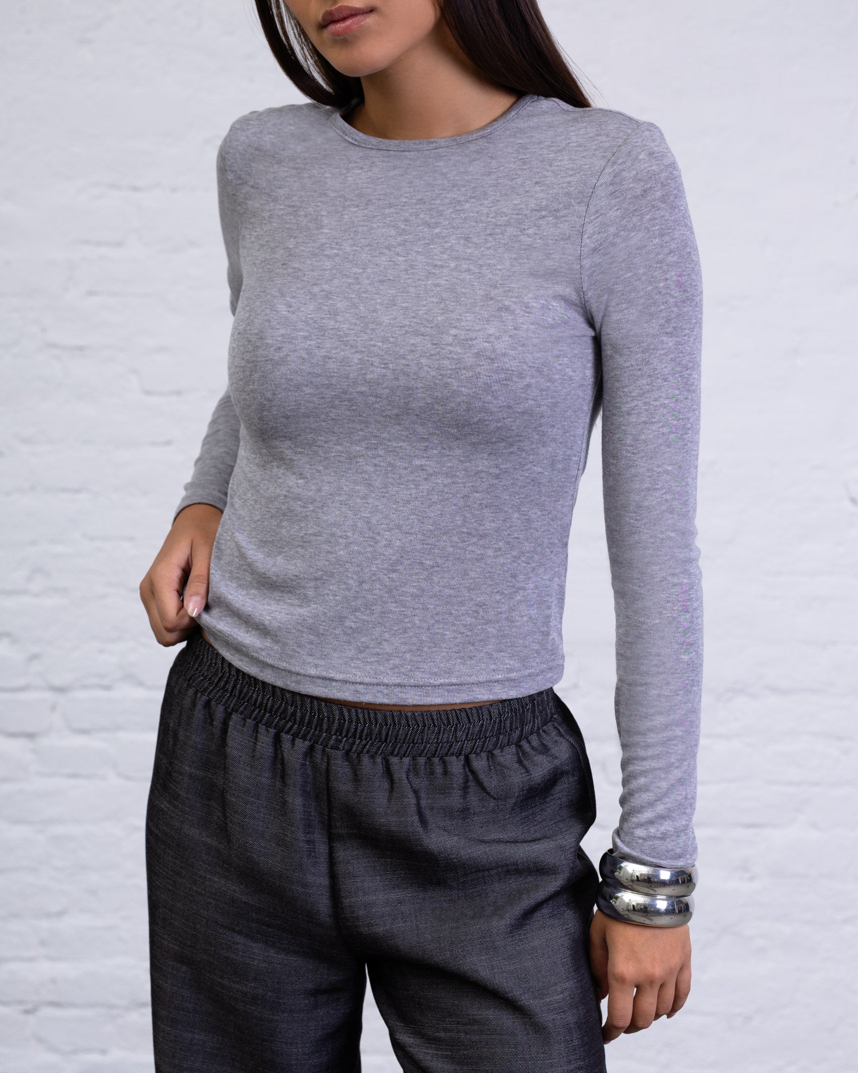 Weiches Langarmshirt