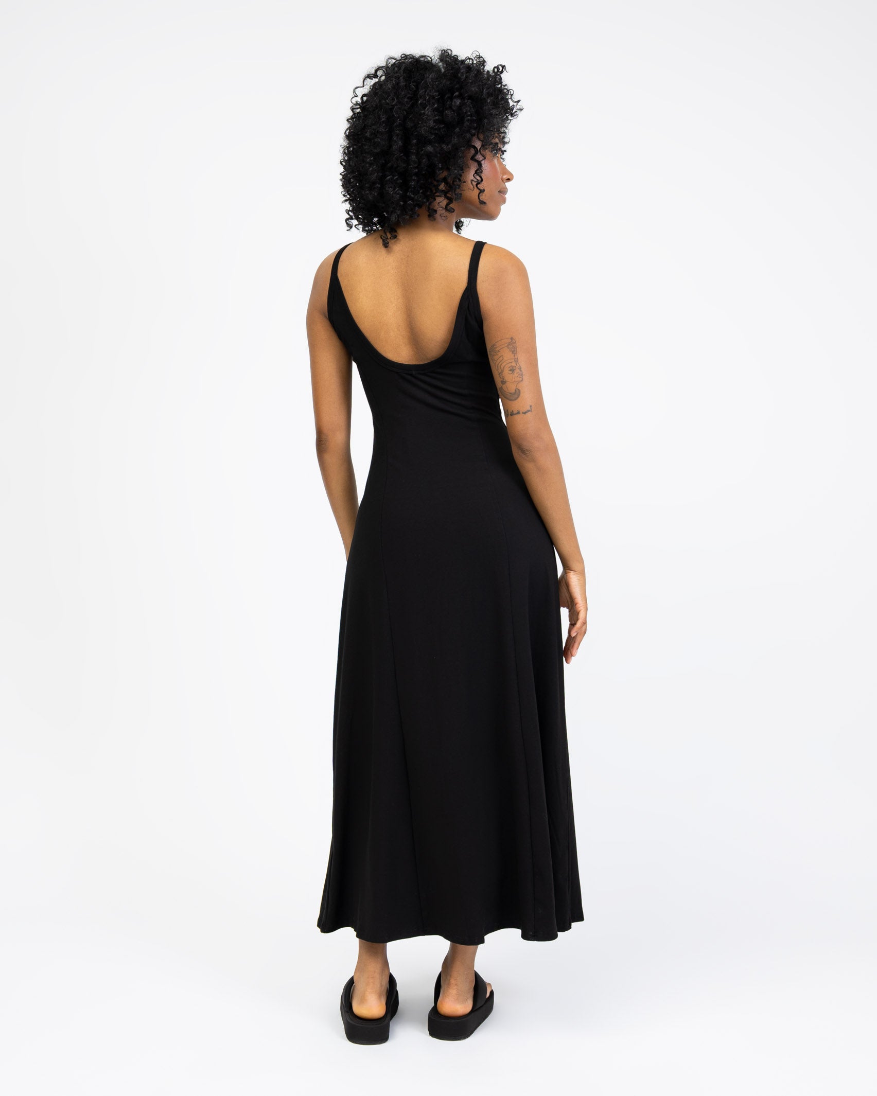 Maxi Trägerkleid