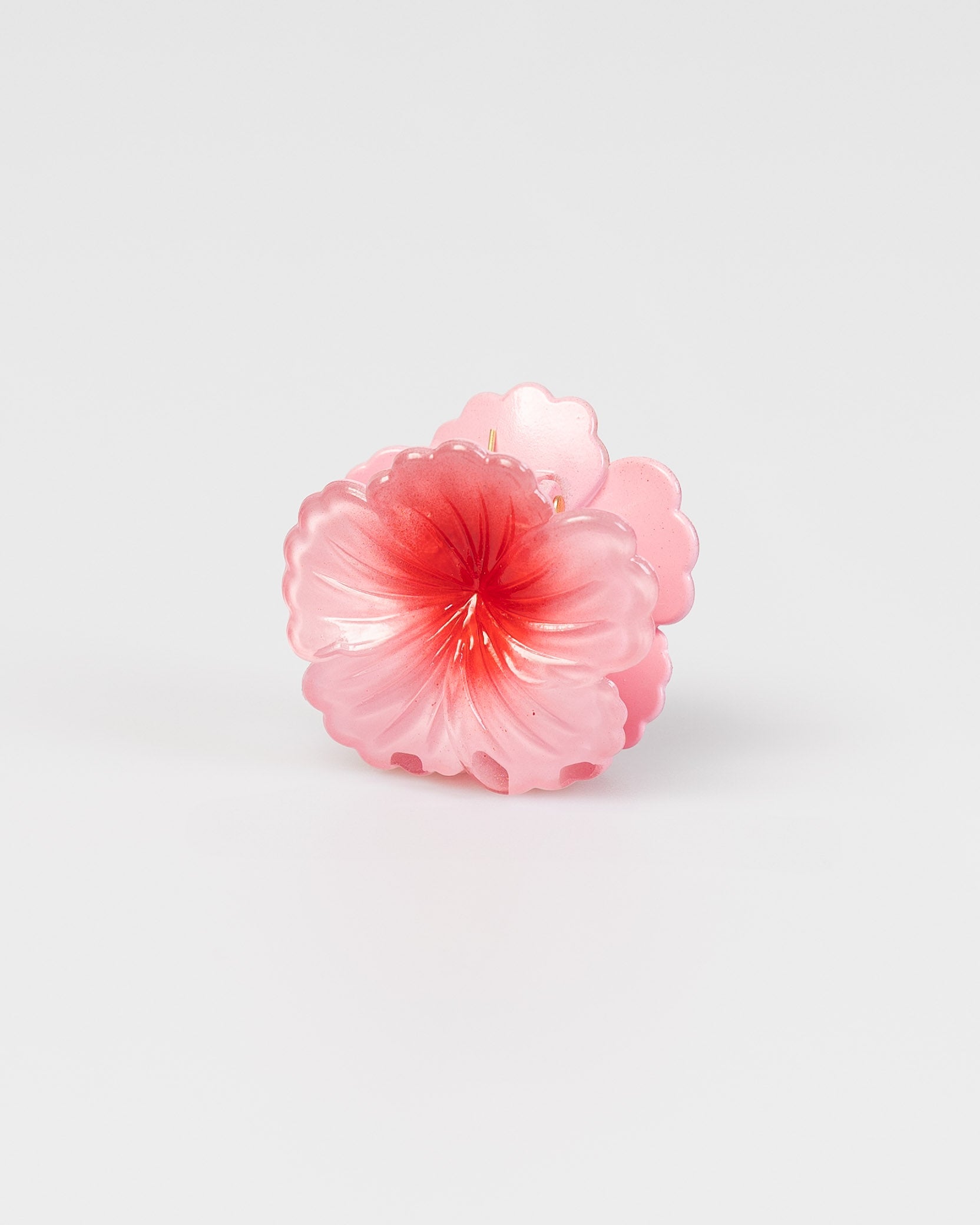 Kleiner Hibiscus Haarclip