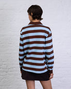 Poloshirt mit Blockstreifen