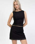 Top mit Glitzer