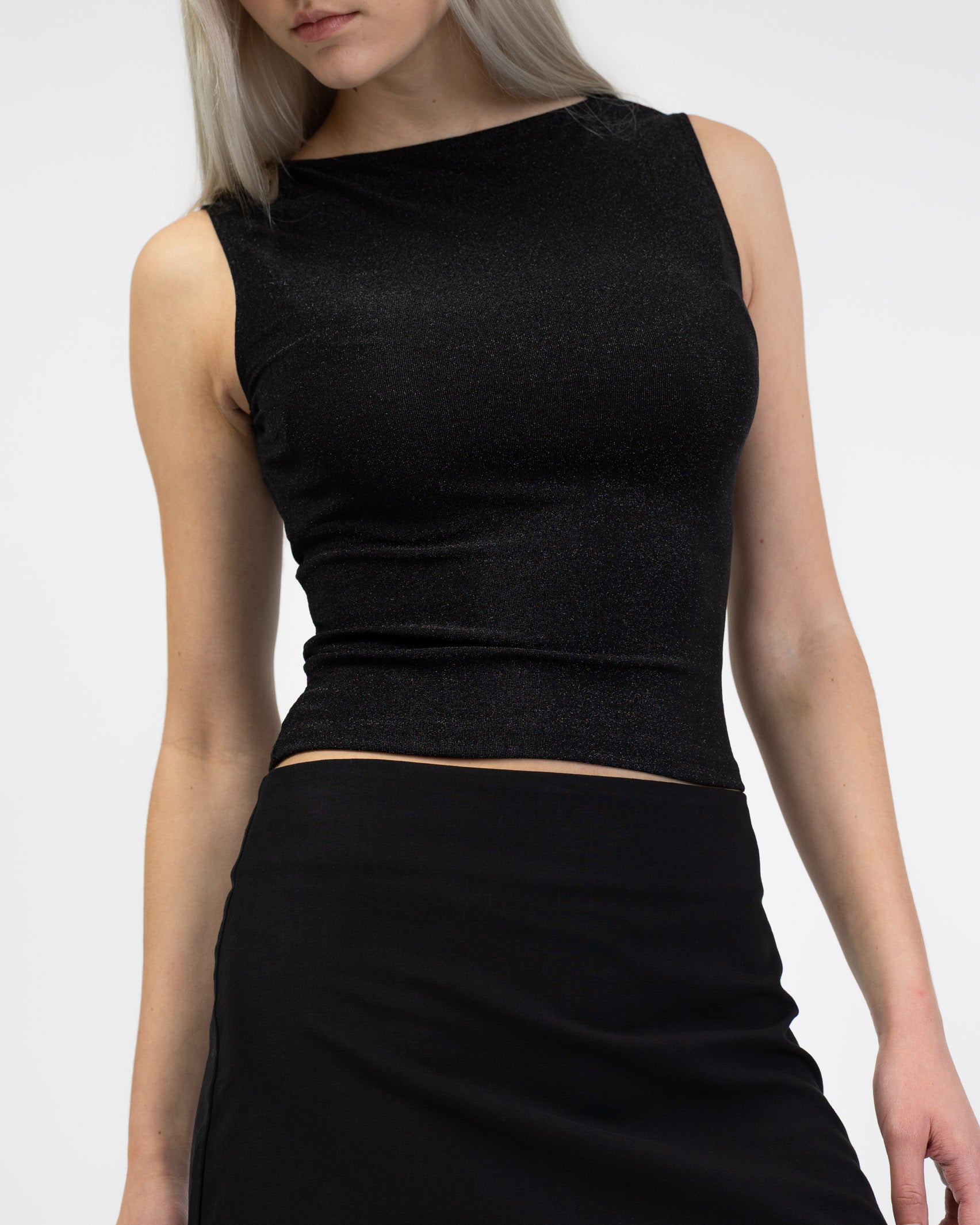 Top mit Glitzer