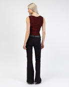 Top mit Glitzer