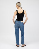 Tanktop mit Spitzendetails