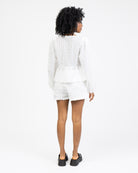 Bluse mit Stickereien