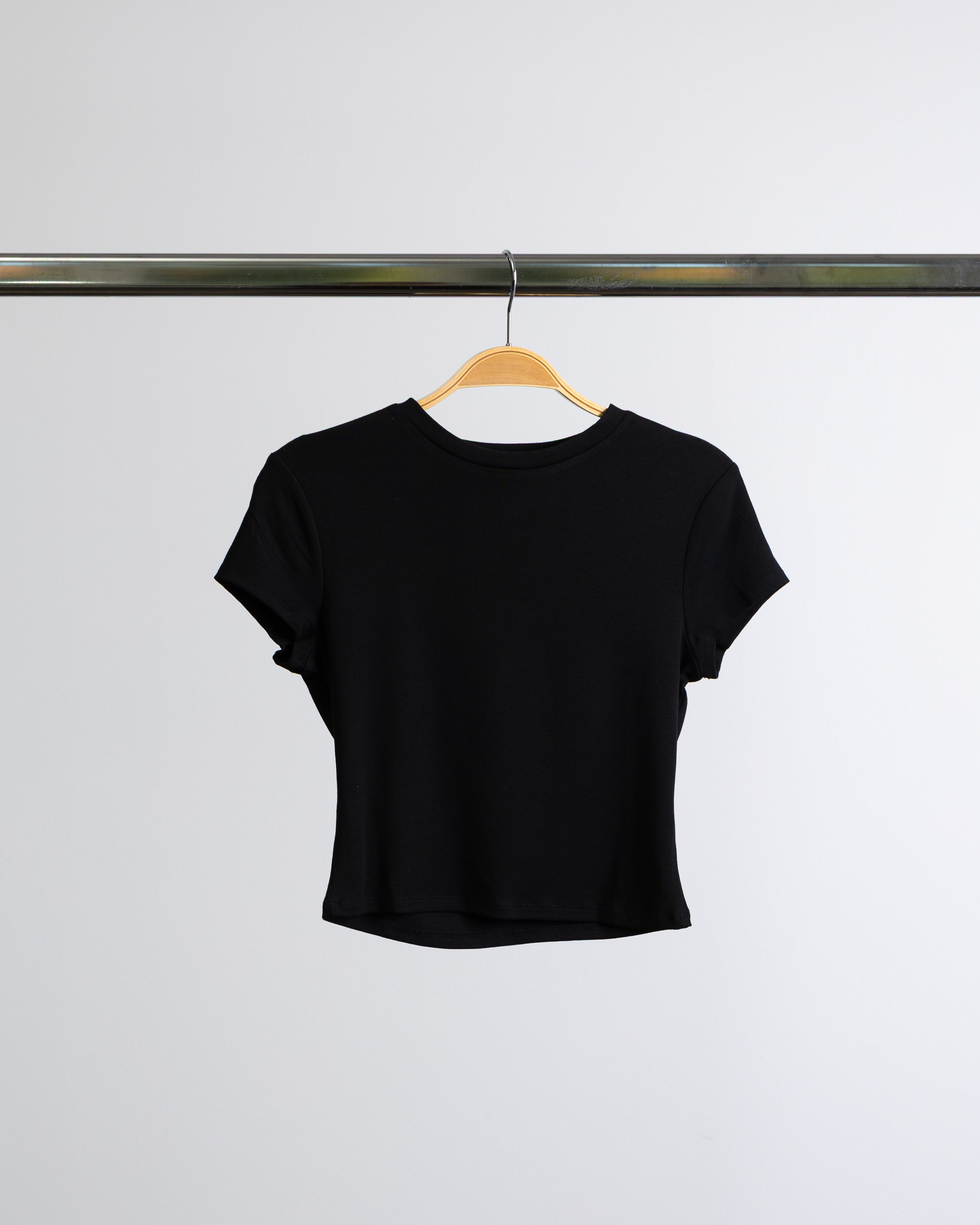 Weiches Crop T-Shirt