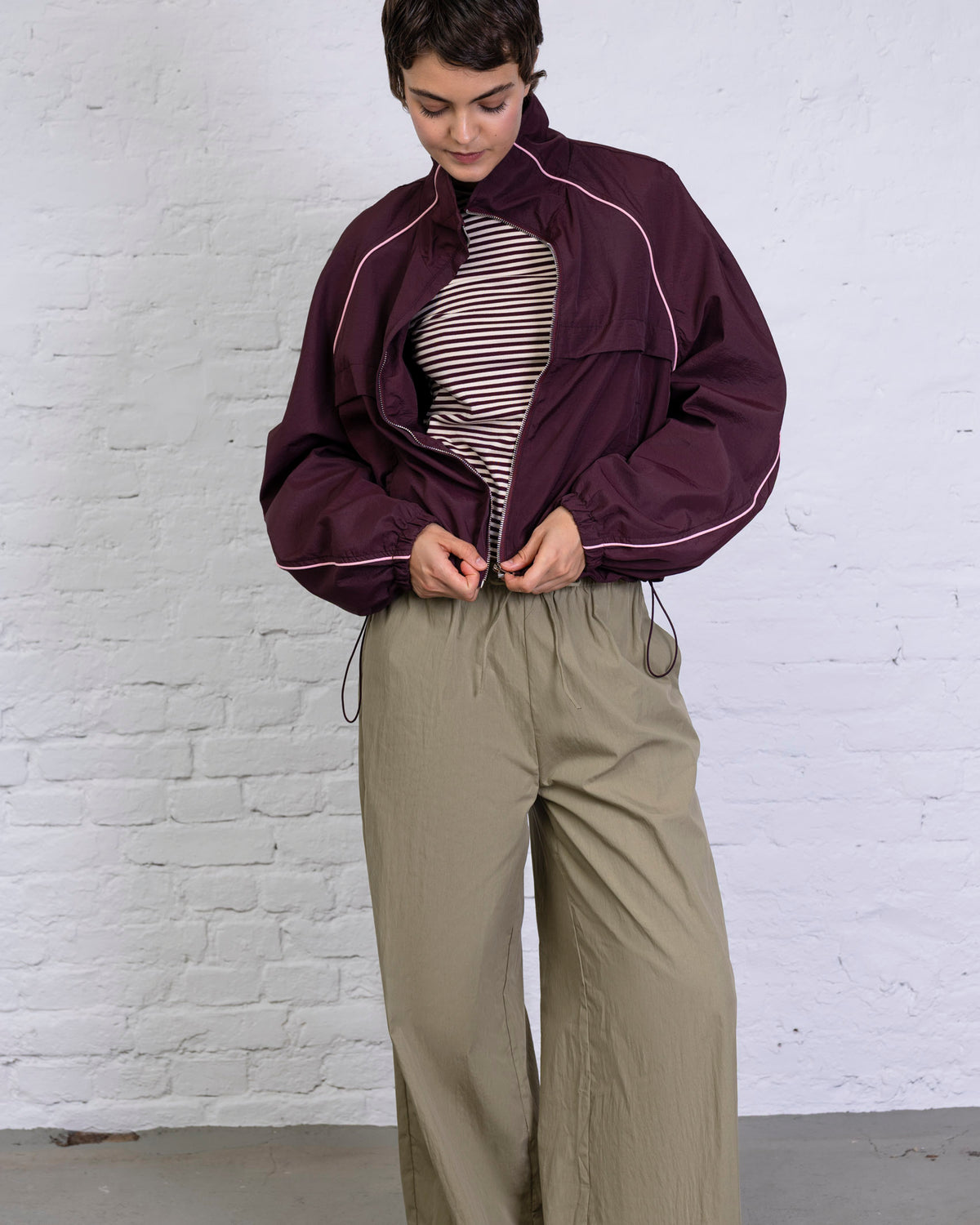 Lockere Bomberjacke