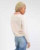 Strickjacke mit Argyle Muster