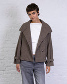 Kurzer Trenchcoat
