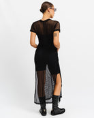 Langes Kleid aus Netz - Broke + Schön