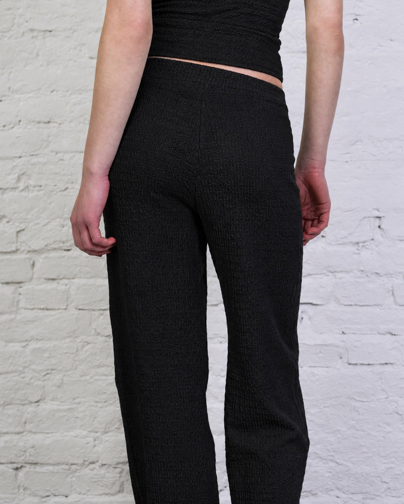 Hose in Knitteroptik
