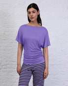 Weiches gerafftes Shirt