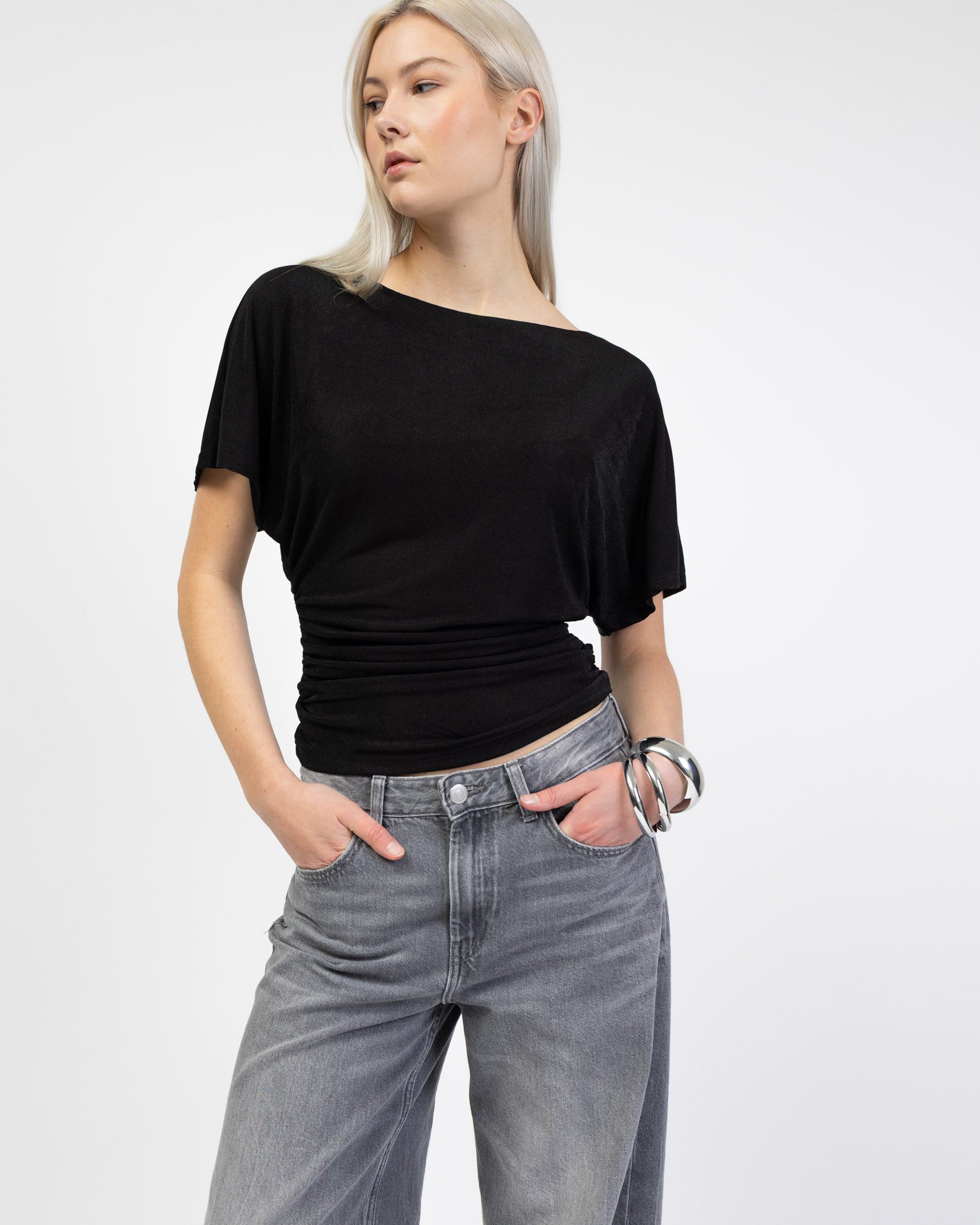 Schimmerndes Shirt