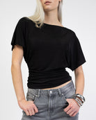 Schimmerndes Shirt