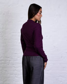 Langarmshirt mit geraffter Taille