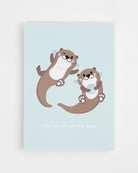 Postkarte You're my otter half