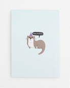 Postkarte Happy Birthday Otter