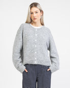Weiche lockere Strickjacke