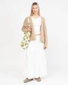 Strickjacke mit lockerem Schnitt