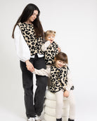 Teddy Kinderweste mit Leoprint