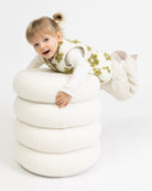 Teddy Kinderweste mit Blumenprint