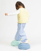Teddy Kinderweste mit Konfettiprint