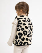 Teddy Kinderweste mit Leoprint