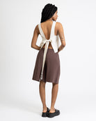 Bermuda Shorts aus Leinen-Mix