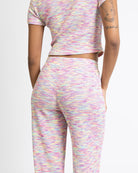 Bunte Hose mit Struktur