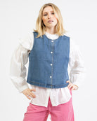 Jeans Weste
