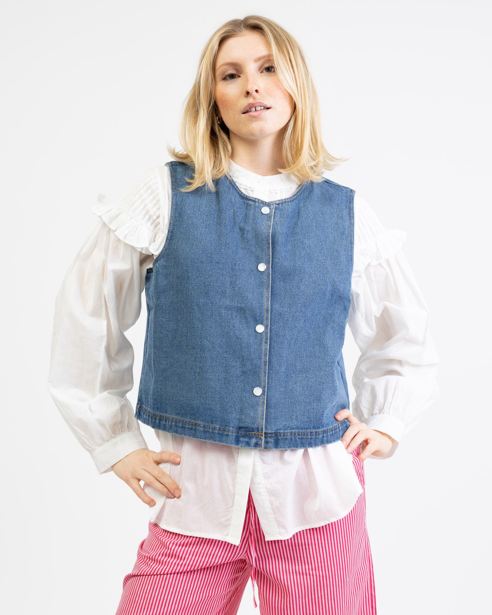 Jeans Weste