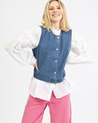 Jeans Weste
