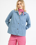 Gestreifte Hemdjacke