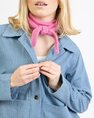 Gestreifte Hemdjacke