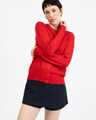 Basic Strickjacke
