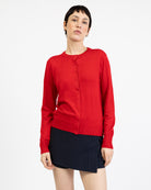 Basic Strickjacke