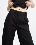 Leichte Bundfaltenhose