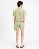 Schlichte Shorts aus Viskose